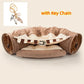 Collapsible Cat Tunnel Durable Washable Collapsible Meifu Market