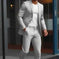 Autumn New Men's Round Neck Sweater - Meifu Market