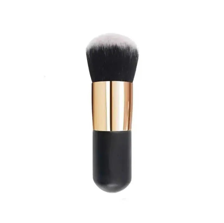 synthetic kabuki brush | dense foundation brush | vegan makeup brush set | energy saving