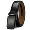 genuine leather belt for men | double-sided reversible belt | alloy grain buckle | ultrasonic cleaning
