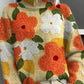 New Christmas Abstract Printing Casual Cloak Coat Cardigan Meifu Market