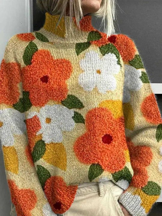 New Christmas Abstract Printing Casual Cloak Coat Cardigan Meifu Market
