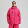 waterproof breathable fabric | insulated ski jacket | mens loose fit snowsuit | energy saving