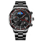 stainless steel case | office wear timepiece | free shipping offer | energy saving