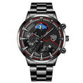 stainless steel case | office wear timepiece | free shipping offer | energy saving