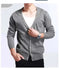 luxury cashmere cardigan | premium mens sweater coat | soft cashmere blend | energy saving