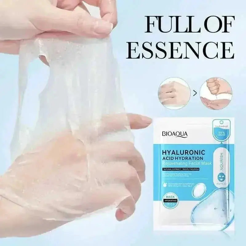 BIOAQUA Hyaluronic Acid Face Mask skincare Moisturizing Anti Acne - Meifu Market