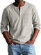 stretch-cotton fabric | long-sleeve pullover top | slim-fit casual shirt | energy saving
