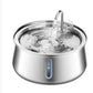 4L Water Drop Large Capacity Pet Stainless Steel Water Dispenser