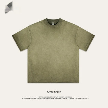 premium cotton blend t-shirt | relaxed fit mens tee | breathable summer shirt | ultrasonic cleaning