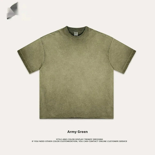 premium cotton blend t-shirt | relaxed fit mens tee | breathable summer shirt | ultrasonic cleaning