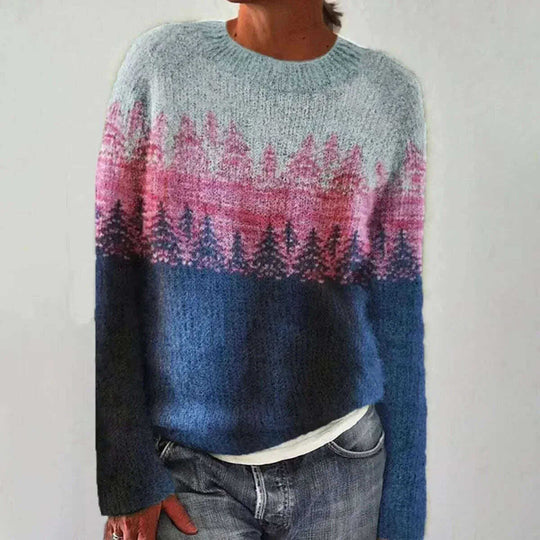 Women's Fashionable Pullover Sweater Top Meifu Market
