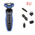 triple blade razor for men | rechargeable beard trimmer | cordless hair clipper | energy saving