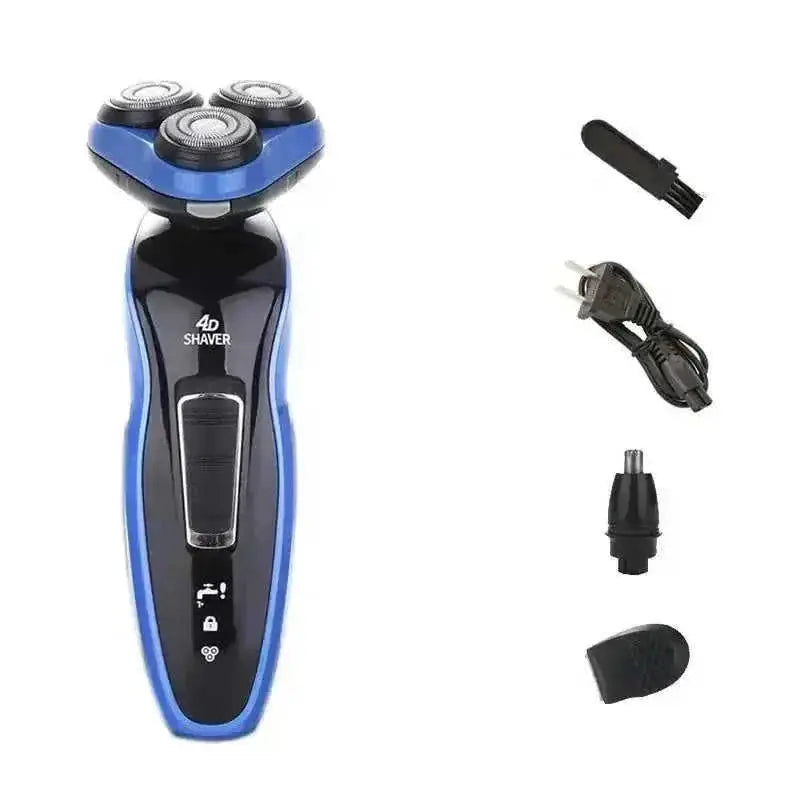 4 In 1 Electric Shaver Triple Blade Razor Men Clipper Rechargeable Trimmer - Meifu Market