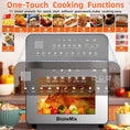 stainless steel air fryer oven | double heating technology | large capacity family oven | energy saving