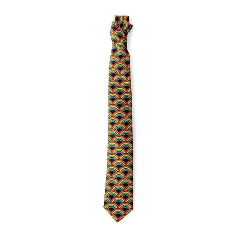 d cartoon animal print ties | polyester slim necktie | adjustable length tie | energy saving