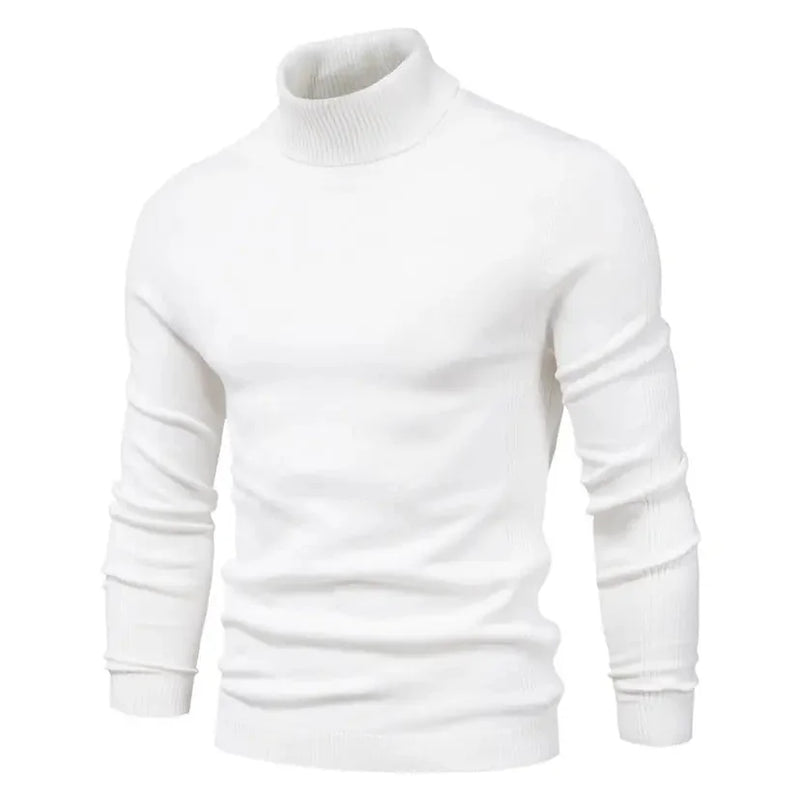 merino wool turtleneck sweater | slim-fit thermal pullover | winter layering essential | ultrasonic cleaning