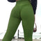 Women's High Waist Scrunch Textured Compression Leggings - Meifu Market