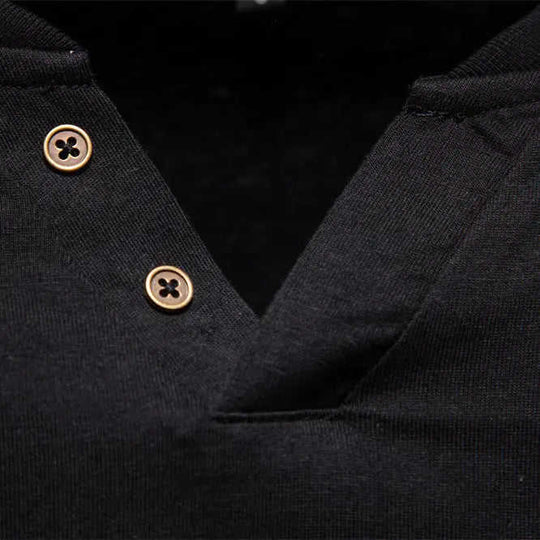 Mens V Neck Slim Fit Base Layer Shirt Khaki - men's bamboo base layer v-neck t-shirt in white - boody europe detail view