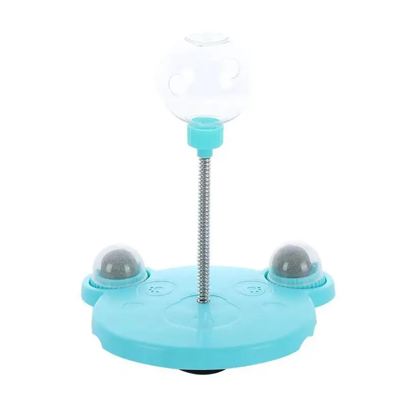 Pet Feeder Cat Toy Pets Leaking Food Ball Self-Playing Tumbler Funny Swing Feeder Puzzle Toys Playing Training Dispenser Bowl Meifu Market