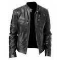pu leather jacket for men | faux leather jacket women | stylish slim fit jacket | ultrasonic cleaning