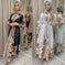long-sleeve maxi dress | abaya style dress | cotton blend fabric | ultrasonic cleaning