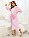 RONGTAI Ladies Long Fleece Bathrobe Meifu Market