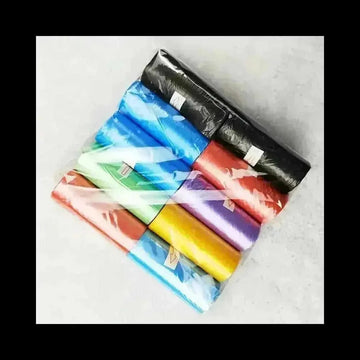 150-600pcs Dog Poop Bags | Cartoon Paw Print Leak-Proof Waste Bags