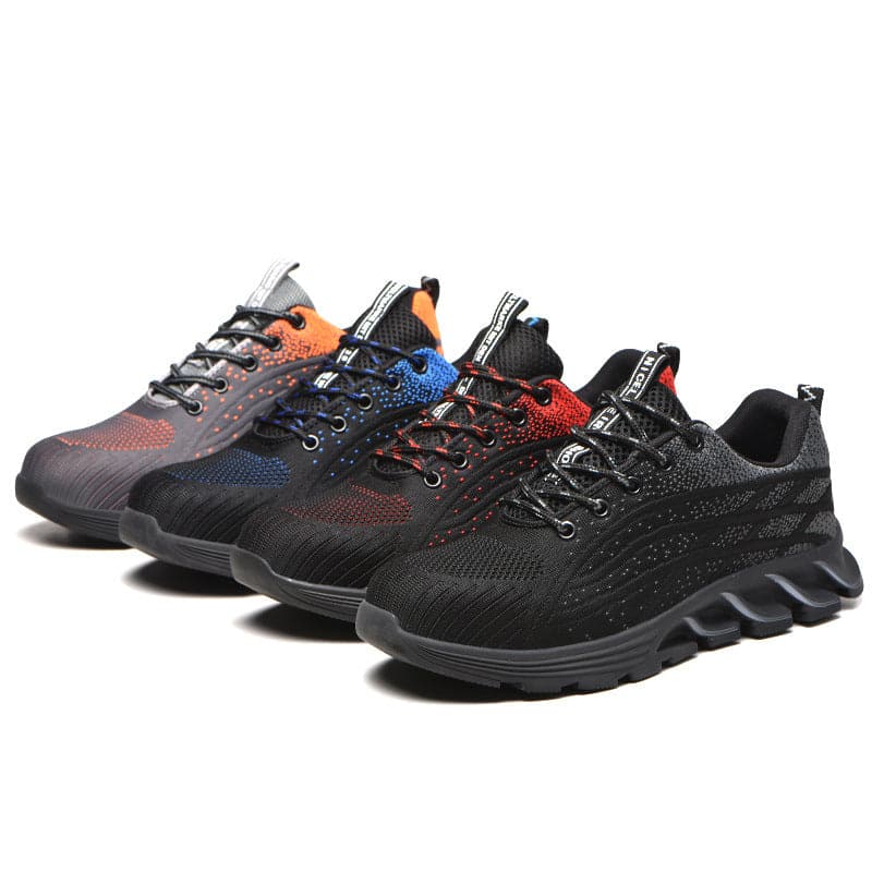 Men Sneakers Indestructible Steel Toe Work Shoes Comfortable Puncture Proof Shoes Meifu Market