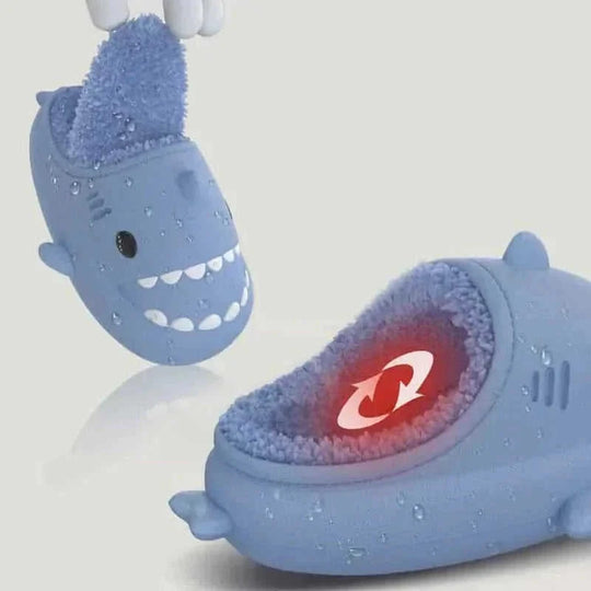 waterproof kids slippers | fleece-lined indoor shoes | non-slip sole childrens footwear | energy saving