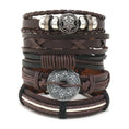 genuine leather bracelet | adjustable woven bracelet | multi-layer charm bracelet | ultrasonic cleaning