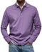 Men's Casual All-matching Long Sleeve Button Shirt XXL - scale comparison view