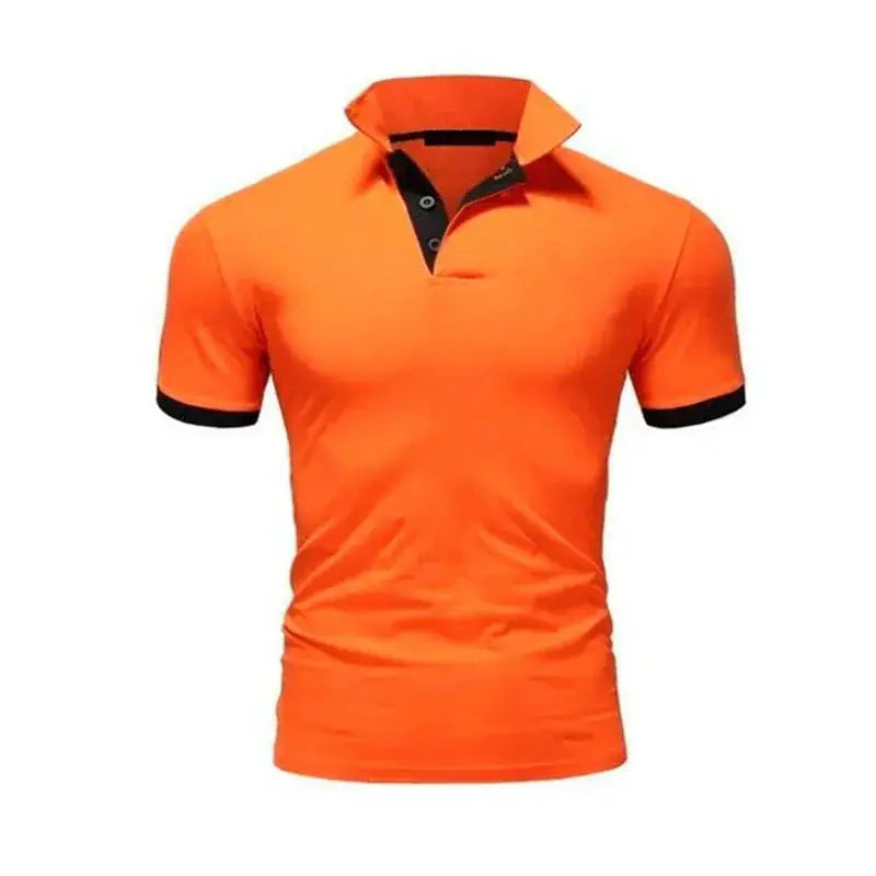 breathable cotton fabric | slim-fit polo shirt | moisture-wicking technology | ultrasonic cleaning