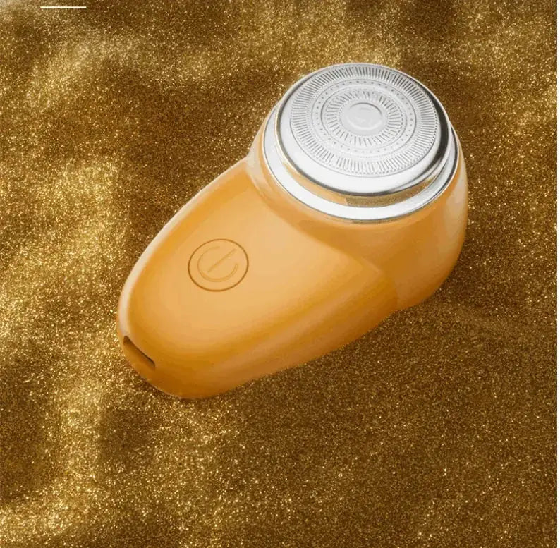 compact electric shaver | waterproof shaver for travel | cordless mini shaver | ultrasonic cleaning