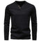 Mens V Neck Slim Fit Base Layer Shirt Khaki - front view 0