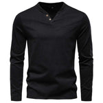 Men's V-Neck Slim Fit Cotton T-Shirt | 4 Colors S-XXL