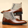 Men's British Retro Leather Dress Shoes - Versatile Business Formal Oxfords Meifu Market