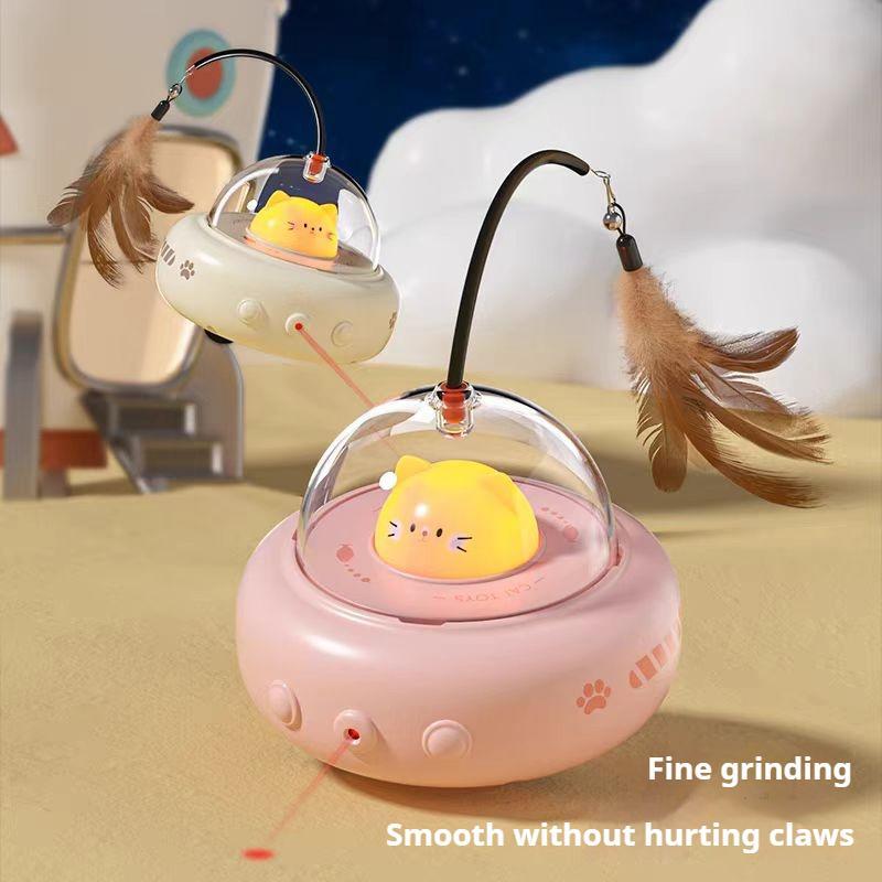 Smart Electric Cat Car With Automatic Laser Pointer - Cat Fun, Energy-Saving Product Meifu Market