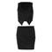 solid color crop vest | versatile shorts set | breathable fabric vest | ultrasonic cleaning