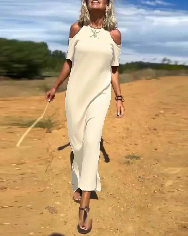 slim fit women dress | casual summer dress | breathable cotton dress | ultrasonic cleaning