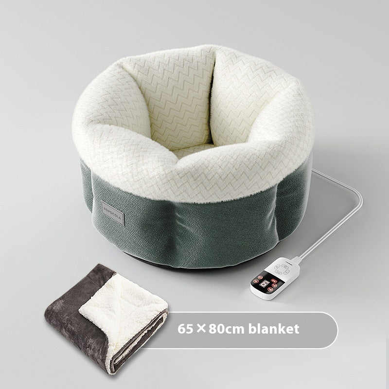 Warm Closed Winter Heating Pet Cat Intelligent Electric Heating Kennel Meifu Market