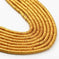 gold plated polymer clay beads | 12mm round flat beads | diy earring charms for crafting | energy saving