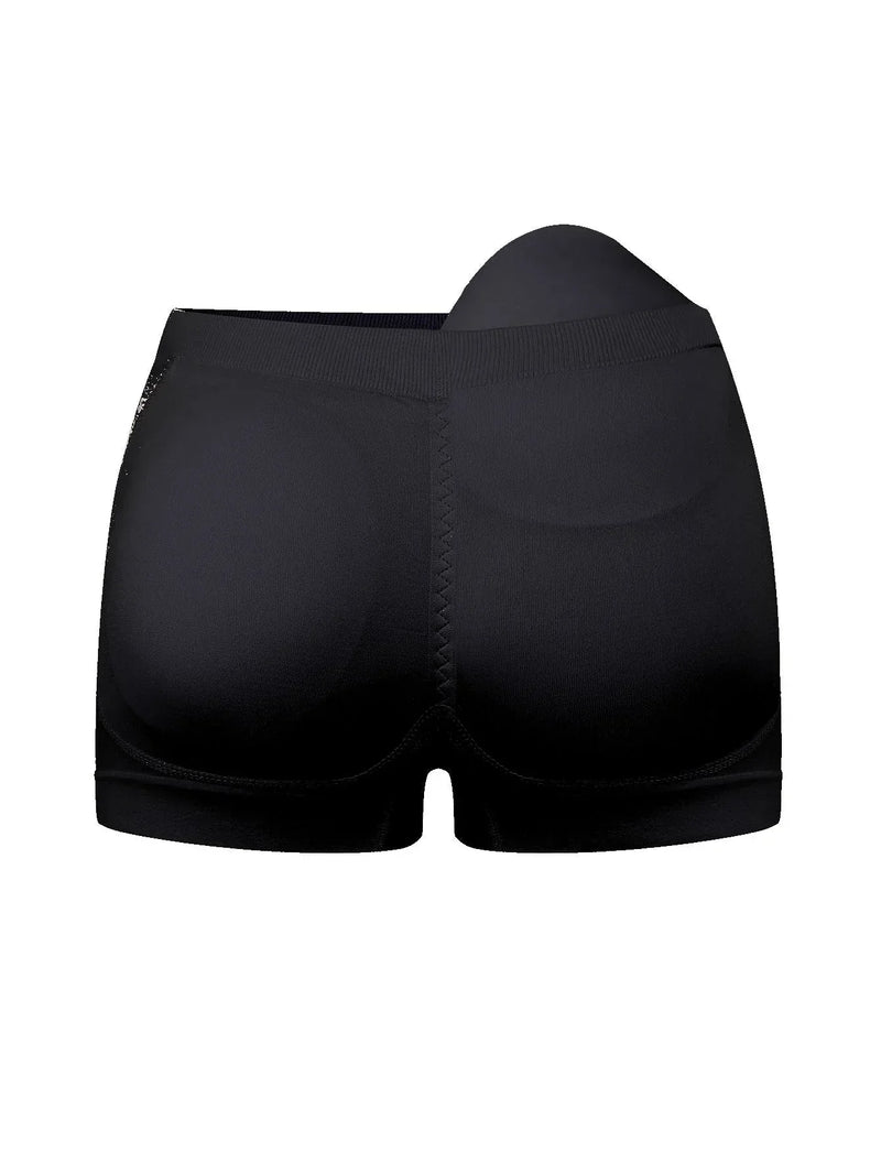 Seamless Mid-rise Removable Seat Cushion Boxers Body Shaping Underpants Meifu Market