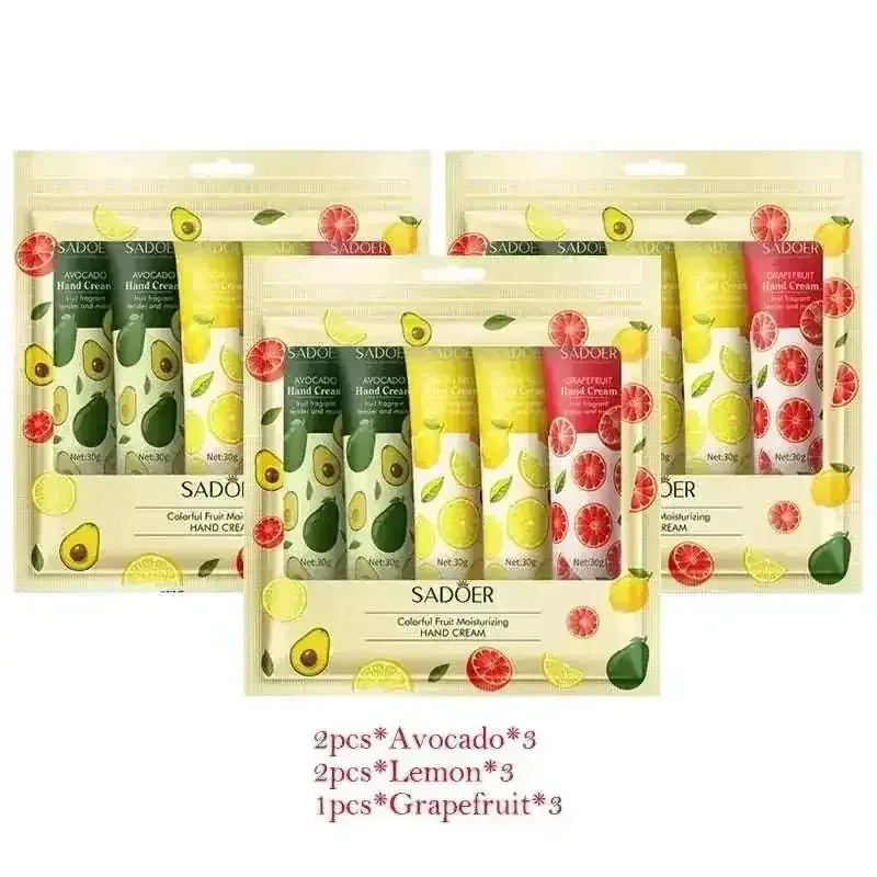 Avocado Sakura Hand Cream Sets - Moisturizing & Anti-Wrinkle Skincare - Meifu Market
