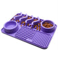 Dog Silicone Licking Pad Pet Licking Mat Silicone Smelling Mat Multifunctional Food Bowl Pets Supplies Meifu Market