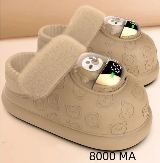 Electrothermal Couple Household Rechargeable Heating Shoes