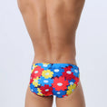 Flower Colorful Printing Swim Briefs Meifu Market