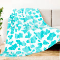 Cows Pattern Printed Flannel Digital Blanket Meifu Market