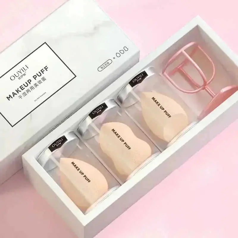 beauty blender egg sponge | reusable makeup sponge | latex-free cosmetic puff | energy saving