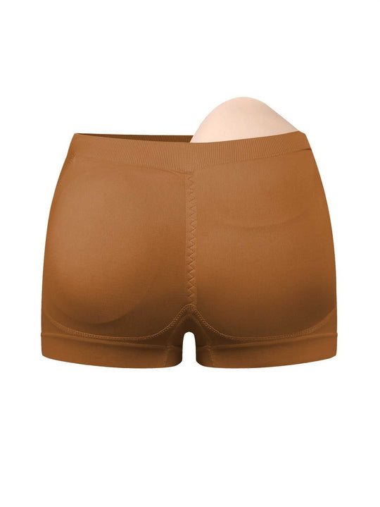 Seamless Mid-rise Removable Seat Cushion Boxers Body Shaping Underpants Meifu Market